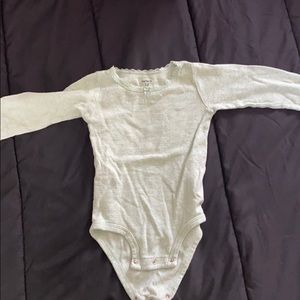 12mon. Girl long sleeve bodysuit